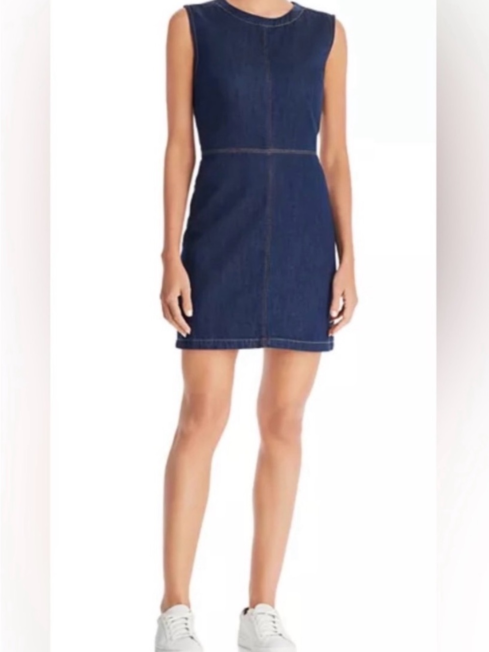 French Connection Denim Mini Dress - Size 6
